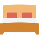 Free Bed Bedroom Single Bed Icon