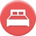 Free Bed Bedroom Furniture Icon