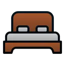 Free Bed Sleep Hotel Icon