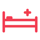 Free Bed Hospital Sick Icon