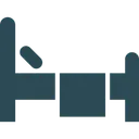 Free Bed Bedroom Furniture Icon
