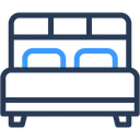 Free Bed  Icon