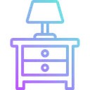 Free Bed Side Table Icon