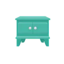 Free Bedside Table Furniture Cabinet Icon