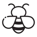 Free Bee Insect Animal Icon