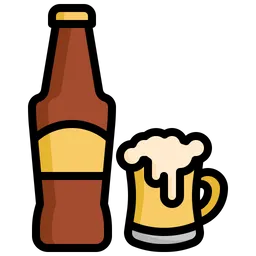Free Beer Bottle  Icon