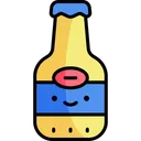 Free Beer New Year Party Icon