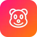 Free Beer Face Animal Icon