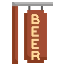 Free Beer Sign  Icon