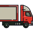 Free Container LKW Fracht Symbol