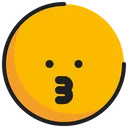 Free Emoticon Emoji Beijar Ícone