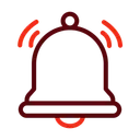 Free Benachrichtigung Alarm Glocke Symbol