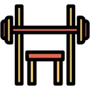 Free Bench Bench Press Fitness Icon