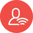 Free Benutzer WLAN Kabellos Icon