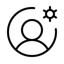 Free Benutzerkreis-Ausrüstung  Symbol