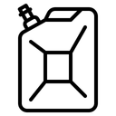 Free Benzinkanister  Symbol