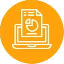 Free Reporting Online Vertrieb Icon