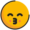 Free Emoticon Emoji Besos Icono