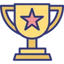 Free Best Performance Award Championship Cup Icon