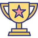 Free Best Performance Award Championship Cup Icon