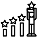 Free Bewertungssterne  Symbol