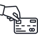 Free Mit Karte Bezahlen Zahlungsmethode Transaktion Symbol