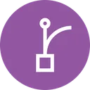 Free Anzeigen Bezier Griff Icon