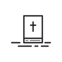 Free Bible Cross Christianity Icon