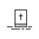 Free Bible Cross Christianity Icon