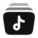 Free Biblioteca De Musica Icono