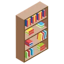 Free Biblioteca Rincon De Lectura Estanteria Para Libros Icono
