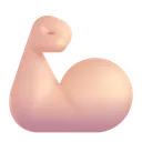 Free Biceps Color Light Icon