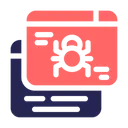 Free Error Malware Pagina Web Icono