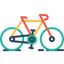 Free Bicycle Cycle Vehicle Icon