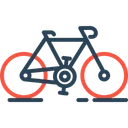 Free Bicycle Cycle Vehicle Icon