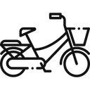 Free Bicycle  Icon