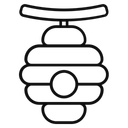 Free Bienenstock  Symbol