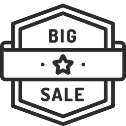 Free Big Sale  Icon