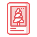 Free Biglietto Dauguri Cartolina Natale Icon