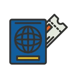 Free Biglietto e passaporto  Icon