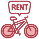 Free Bike Rental  Symbol