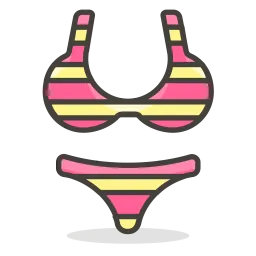 Free Bikini Emoji Icon