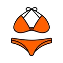 Free Bikini Summer Vacation Icon