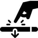 Free Bildschirmberuhrung Symbol