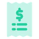 Free Bill Invoice Receipt Icon