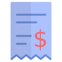 Free Bill Receipt Invoice Icon