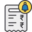 Free Bill Notification Bill Payment Notification Notification Icon