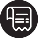 Free Bill Receipt  Icon