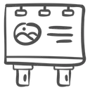 Free Billboard Brand Identity Ads Icon