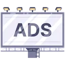 Free Billboard Advertisement Promotion Icon